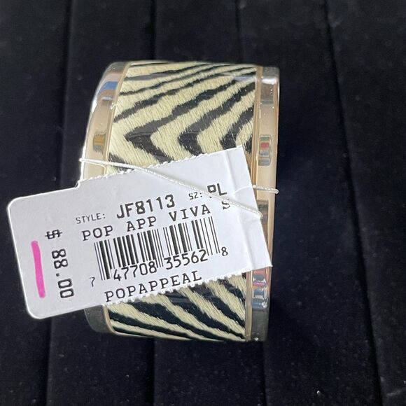 Brighton Pop Appeal Viva Stripes Cuff NWT - Picture 3 of 6